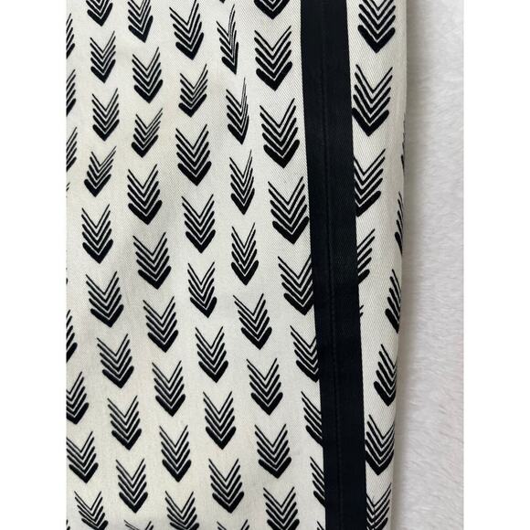 Rag & Bone For Intermix White/Black Arrow Tuxedo Stripe Boho Hipster sz 29 - Picture 6 of 12